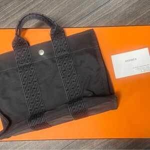 Black/ grey  womens bag canvas